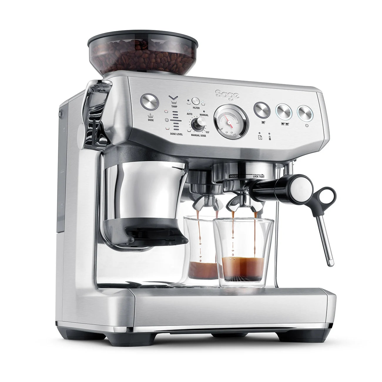 Machine à café Sage Barista Express Impress biais