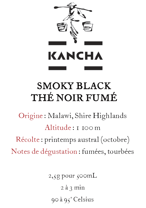 Thé noir Smoky Black | Kancha