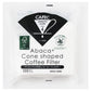 Abaca Plus 1-Cup Filters White - 100 count - Cafec