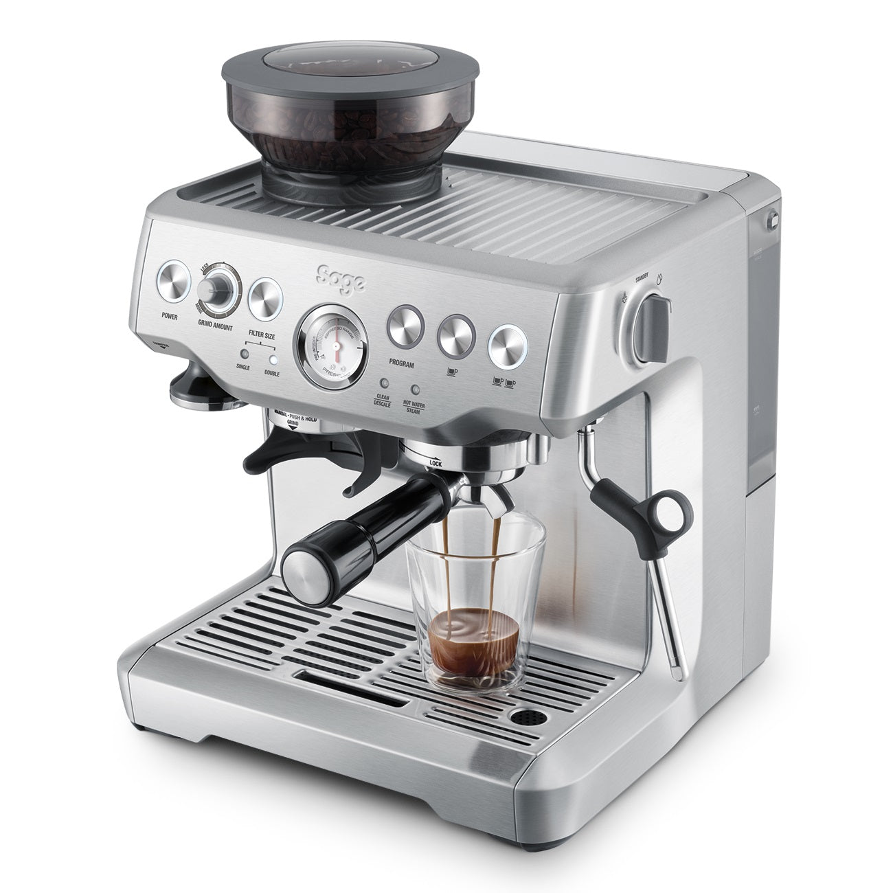 Machine à café Sage Barista Express biais